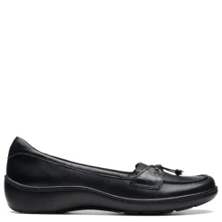 New Clarks Women's , Cora Haley Slip-On Black