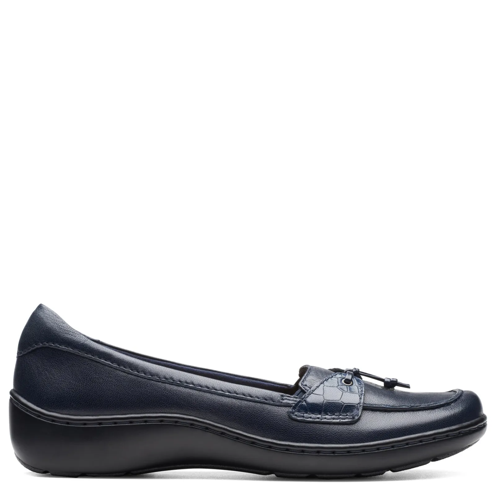 Sale Clarks Women's , Cora Haley Slip-On Navy