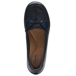Sale Clarks Women's , Cora Haley Slip-On Navy