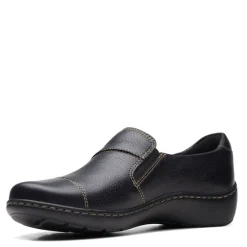 Clarks Women's , Cora Harbor Slip-On Black