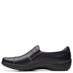 Clarks Women's , Cora Harbor Slip-On Black