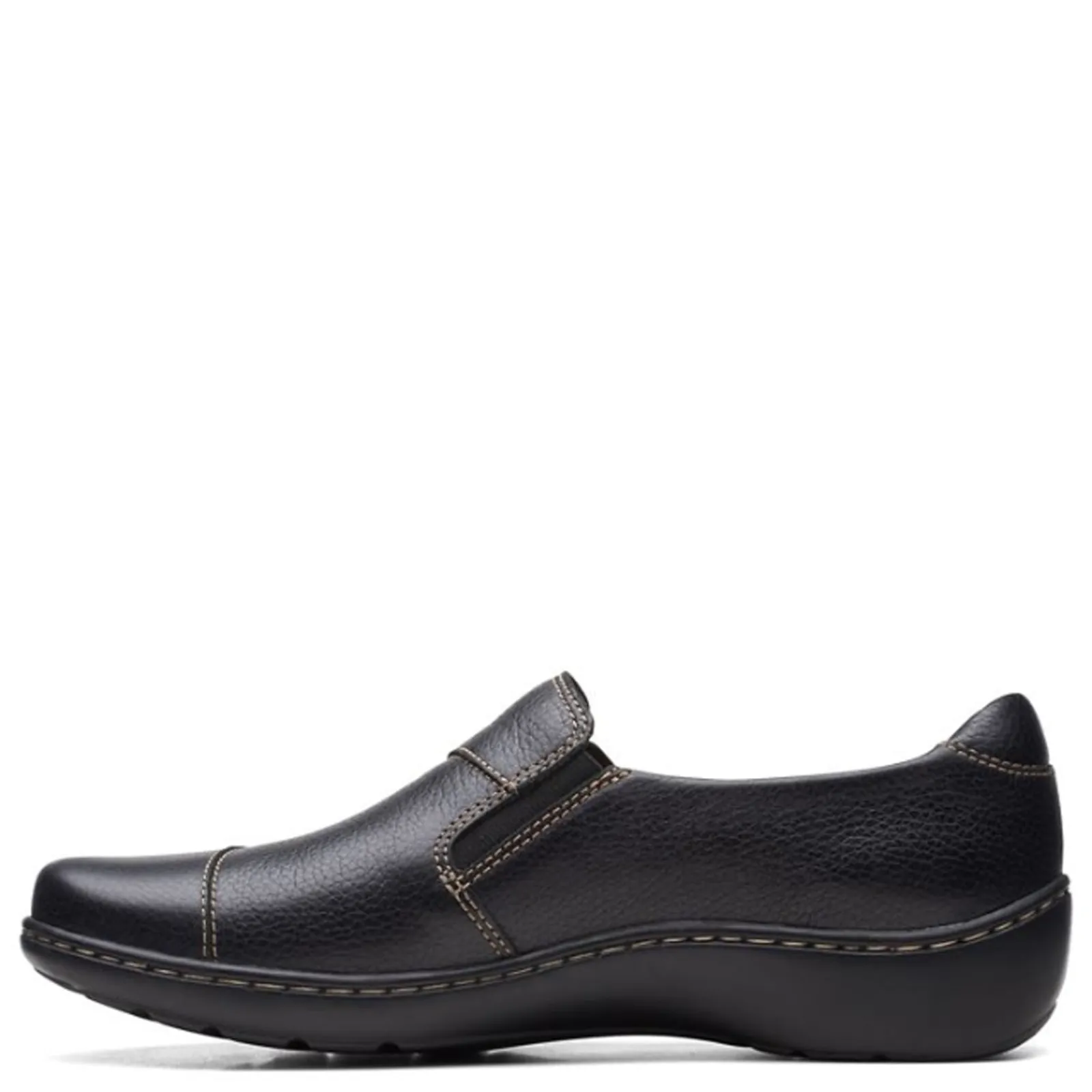 Clarks Women's , Cora Harbor Slip-On Black