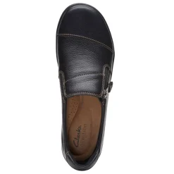 Clarks Women's , Cora Harbor Slip-On Black