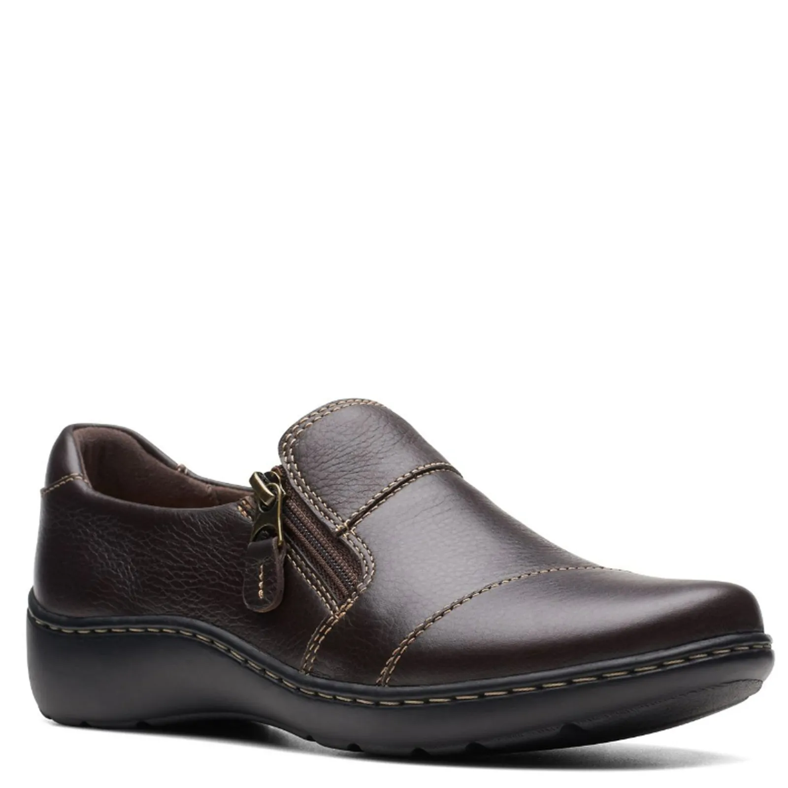 Hot Clarks Women's , Cora Harbor Slip-On Brown