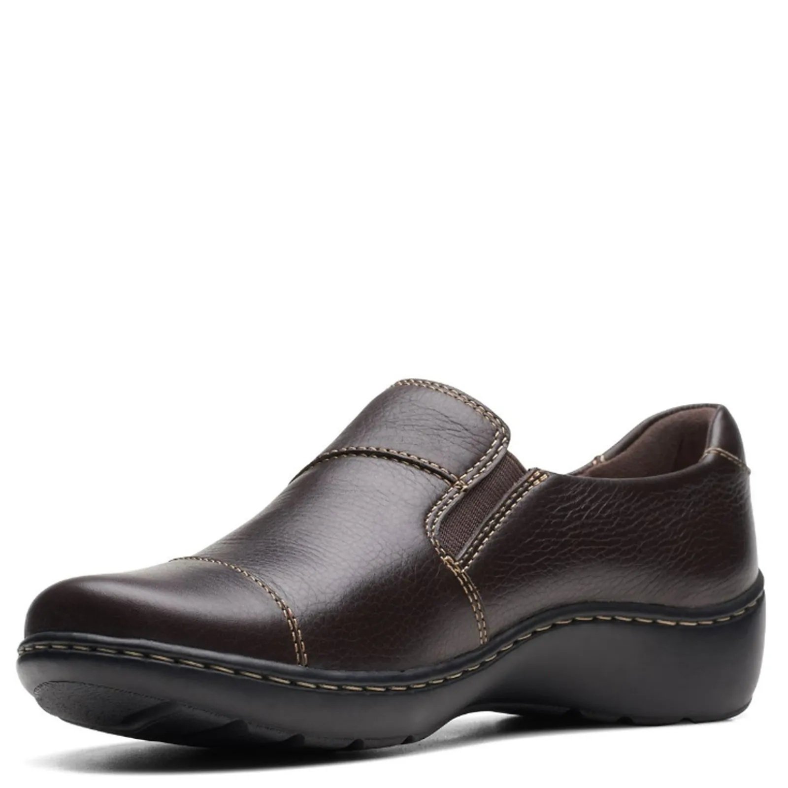 Hot Clarks Women's , Cora Harbor Slip-On Brown