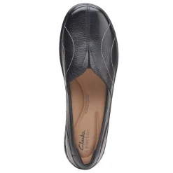 Online Clarks Women's , Cora Meadow Slip-On Black
