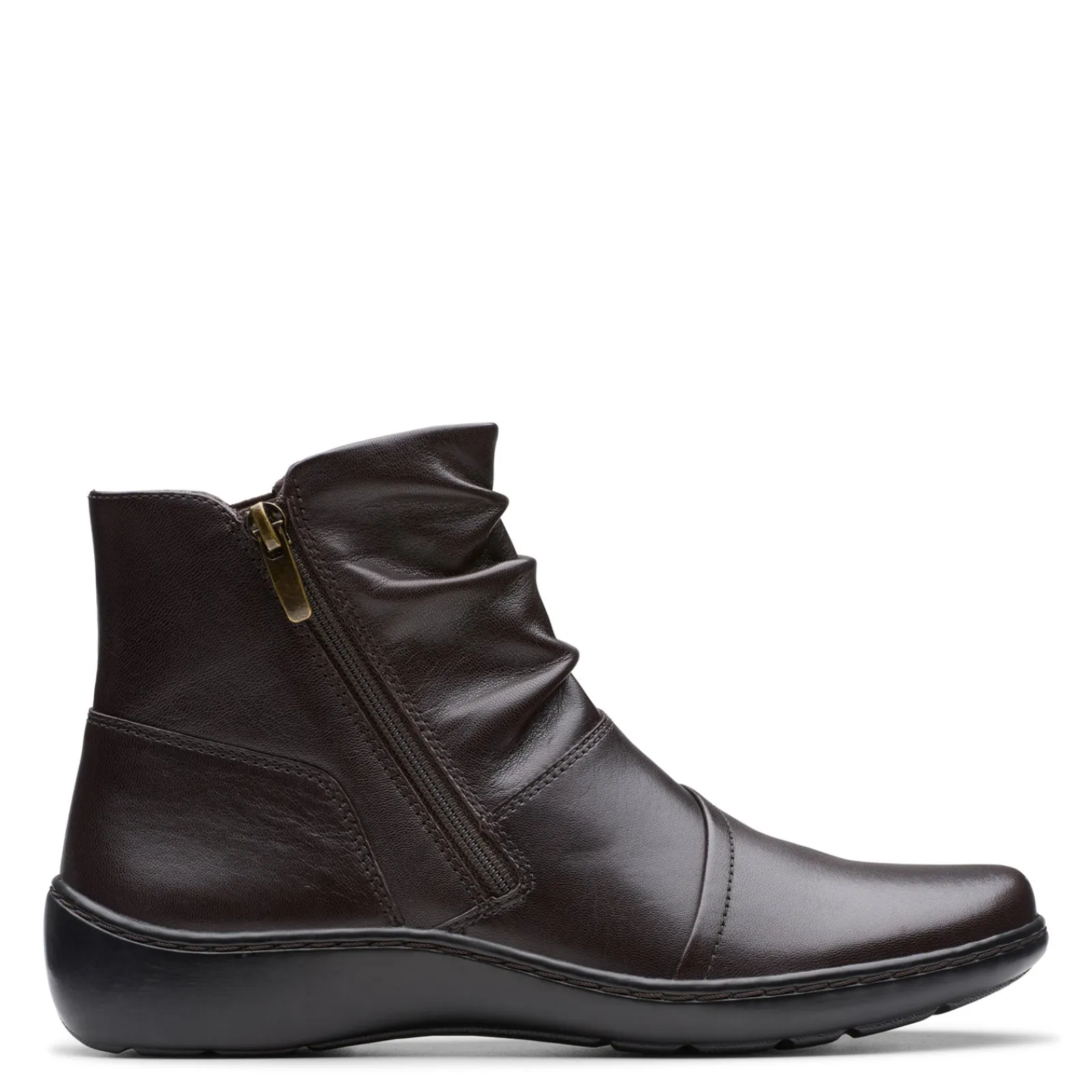 Discount Clarks Women's , Cora Pace Boot Chocolate