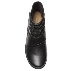 New Clarks Women's , Cora Pace Boot Black