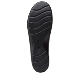 Online Clarks Women's , Cora Poppy Slip-On Black Smooth