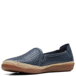 Outlet Clarks Women's , Elaina Ruby Slip-On Navy