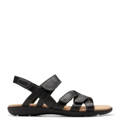 New Clarks Women's , Elizabelle Gem Sandal Black