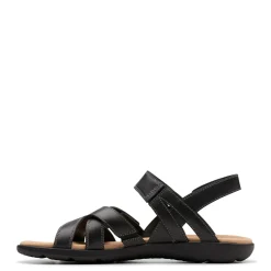 New Clarks Women's , Elizabelle Gem Sandal Black