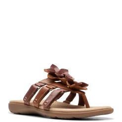 Hot Clarks Women's , Elizabelle Mae Sandal Tan