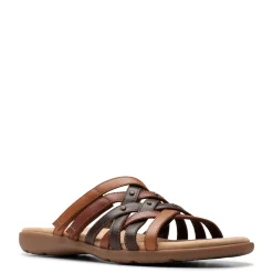 Outlet Clarks Women's , Elizabelle Rio Sandal Brown Mix