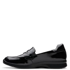 Best Clarks Women's , Ellowyn Penny Loafer Black