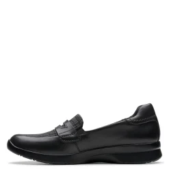 Clearance Clarks Women's , Ellowyn Penny Loafer Black