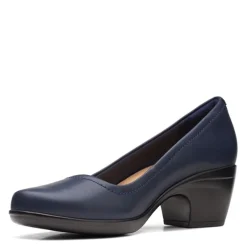 Clarks Women's , Emily Belle Pump Navy