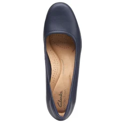 Clarks Women's , Emily Belle Pump Navy