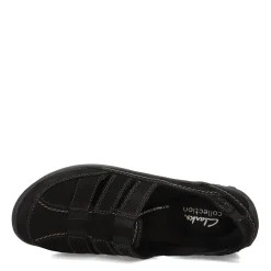 New Clarks Women's , Fiana Coast Slip-On Black