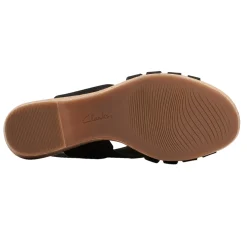 Online Clarks Women's , Giselle Ivy Sandal Black Nubuck