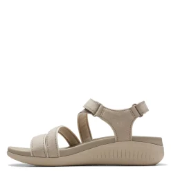Online Clarks Women's , Glide Hi Ella Sandal Stone