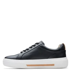Sale Clarks Women's , Hollyhock Walk Sneaker Black Leather