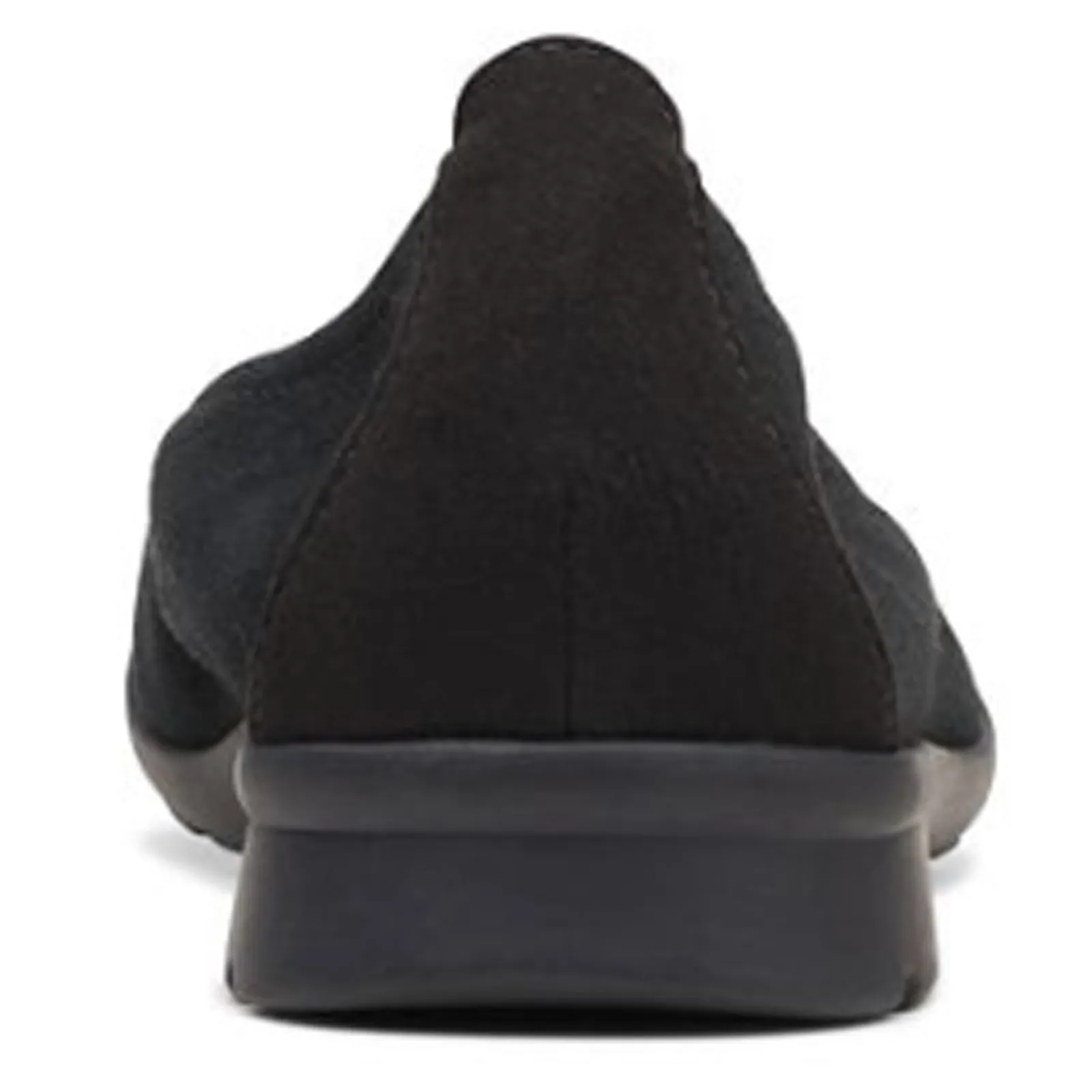 New Clarks Women's , Jenette Ease Flat Black Suede