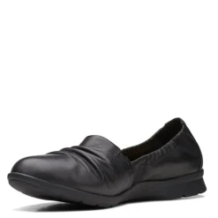 Sale Clarks Women's , Jenette Ruby Flat Black