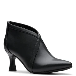 Outlet Clarks Women's , Kataleyna Sol Shootie Black Leather