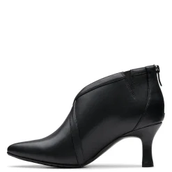 Outlet Clarks Women's , Kataleyna Sol Shootie Black Leather