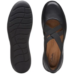 Outlet Clarks Women's , Kayleigh Cove Slip-On Black