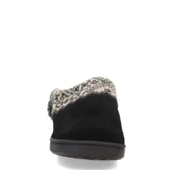 New Clarks Women's , Knit Collar Slipper Black