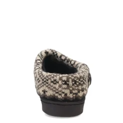 New Clarks Women's , Knit Collar Slipper Black