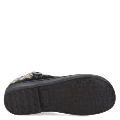 New Clarks Women's , Knit Collar Slipper Black