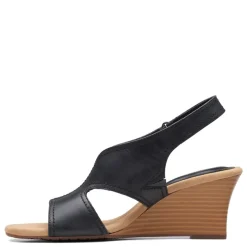 Clearance Clarks Women's , Kyarra Aster Sandal Black