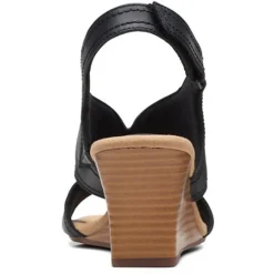 Clearance Clarks Women's , Kyarra Aster Sandal Black