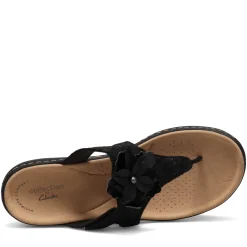 Hot Clarks Women's , Laurieann Gema Sandal Black