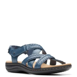 Sale Clarks Women's , Laurieann Rena Sandal Blue Combi