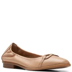 Best Clarks Women's , Lyrical Rhyme Flat Beige