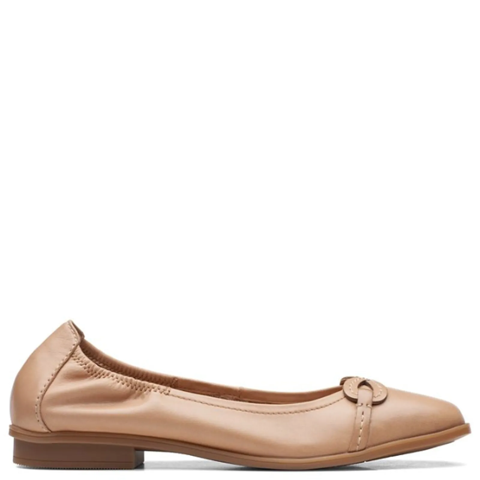 Best Clarks Women's , Lyrical Rhyme Flat Beige