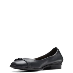 Best Clarks Women's , Lyrical Sky Flat Black