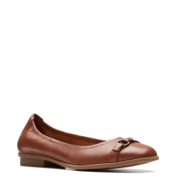 Discount Clarks Women's , Lyrical Sky Flat Tan