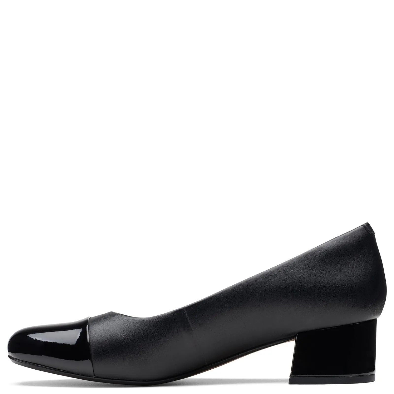 Outlet Clarks Women's , Marilyn Sara Pump Black Leather
