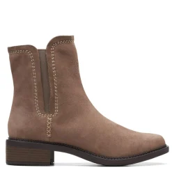 Best Clarks Women's , Maye Zip Boot Pebble