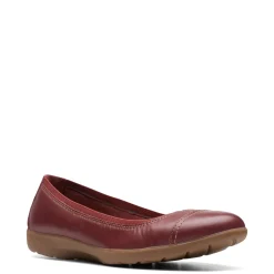 New Clarks Women's , Meadow Opal Slip-On Chestnut