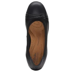 New Clarks Women's , Meadow Rae Slip-On Black