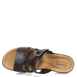Hot Clarks Women's , Merliah Pearl Sandal Black