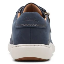 Online Clarks Women's , Nalle Lace Sneaker Navy Nubuck