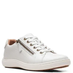 Outlet Clarks Women's , Nalle Lace Sneaker White