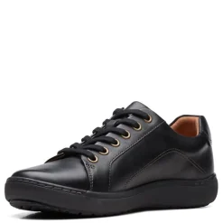 Sale Clarks Women's , Nalle Lace Sneaker Black Solid